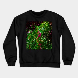 Black Panther Art - Glowing Edges 601 Crewneck Sweatshirt